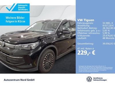 Usata VW Tiguan Goal 131 CV (96 kW) 2025 Nero SUV
