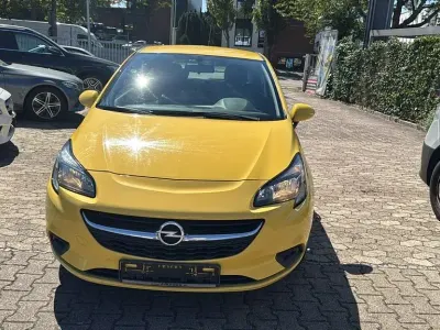 Gebraucht Opel Corsa Edition 75 PS (55 kW) 2015 Gelb Kleinwagen