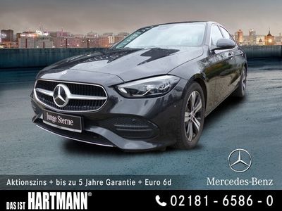 gebraucht Mercedes C200 d AVANTGARDE+RFKAMERA+TOTWINKEL+LED-SCHEI.