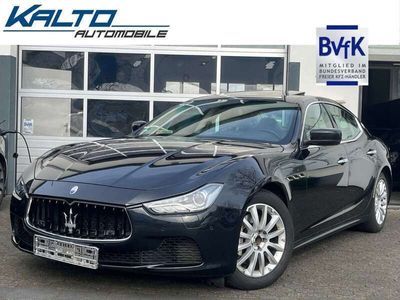 gebraucht Maserati Ghibli 3.0 V6 Diesel Automatik Leder Beige SHD