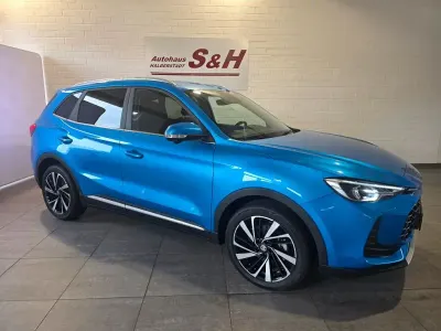 Nowe MG ZS Luxury 197 KM (144 kW) 2025 Niebieski SUV