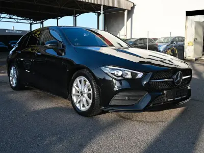 Brugt Mercedes CLA220 AMG line 190 HK (139 kW) 2019 Sort Sedan