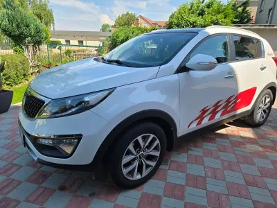 Gebraucht Kia Sportage Style 136 PS (100 kW) 2014 Weiß SUV