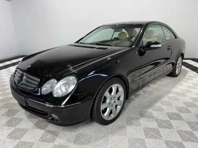 Brugt Mercedes CLK320 218 HK (160 kW) 2004 Sort Coupe