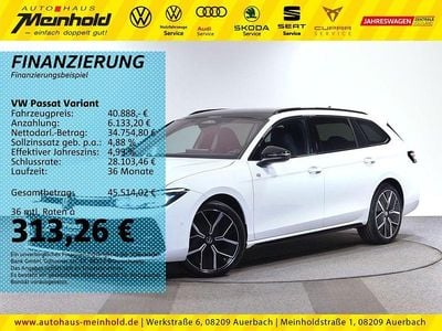 Pure white/grenadillschwarz me Gebraucht 2024 VW Passat R-line Kombi | 40.888 € (Fairer Preis)
