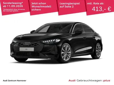 Gebraucht Audi A5 Sport 204 PS (150 kW) 2025 Mythosschwarz metallic Limousine