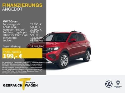 Nouă VW T-Cross Life 116 CP (85 kW) 2026 Roșu SUV