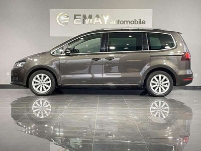 Gebraucht VW Sharan Highline 150 PS (110 kW) 2017 Braun (black oak brown metallic) Van / Kleinbus