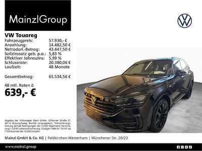 Gebraucht VW Touareg R-line 231 PS (169 kW) 2023 Schwarz SUV