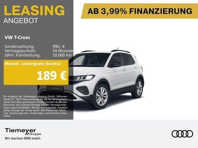 Weiß Gebraucht 2025 VW T-Cross Goal SUV | 22.980 € (Guter Preis)