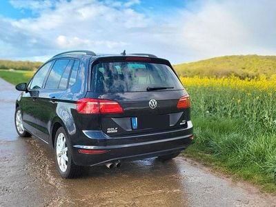 Usata VW Golf Sportsvan Sound 150 CV (110 kW) 2017 Nero Monovolume