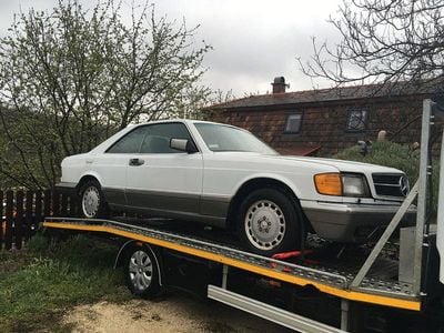 Usata Mercedes 560 300 CV (220 kW) 1987 Bianco Coupé