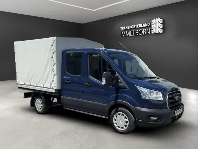 Gebraucht Ford Transit Trend 131 PS (96 kW) 2020 Blau Van / Kleinbus
