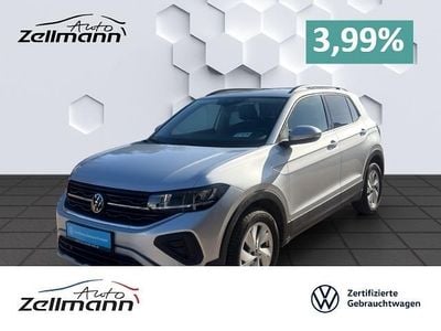 Gebraucht VW T-Cross Life 116 PS (85 kW) 2024 Silber SUV