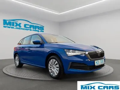 Gebraucht Skoda Scala Active 95 PS (69 kW) 2020 Modra energy/energy blue Kleinwagen