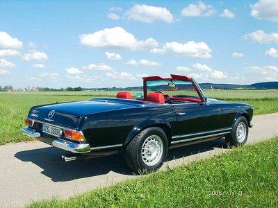 Gebraucht Mercedes SL280 170 PS (125 kW) 1968 Rot Cabrio
