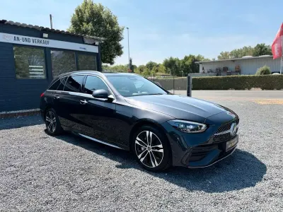 Gebraucht Mercedes C300 AMG line 204 PS (150 kW) 2023 Grafitgrau  metalliclack Kombi