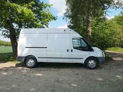 Gebraucht Ford Transit 125 PS (91 kW) 2013 Weiß Van / Kleinbus