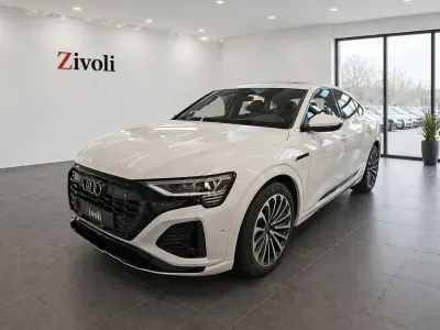 Gebraucht Audi Q8 e-tron S-Line 250 kW (340 PS) 2024 Weiß SUV