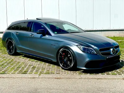Gebraucht Mercedes CLS63 AMG Shooting Brake AMG 585 PS (430 kW) 2017 Grau Kombi