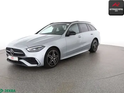Gebraucht Mercedes C220 AMG 220 PS (161 kW) 2023 Silber Limousine
