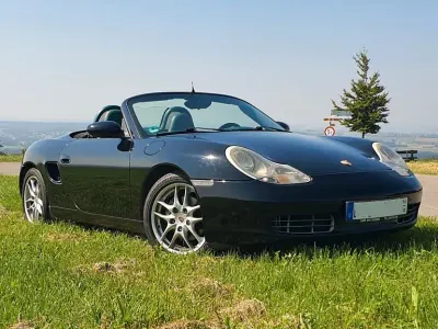 Gebraucht Porsche Boxster 220 PS (161 kW) 2000 Schwarz Cabrio