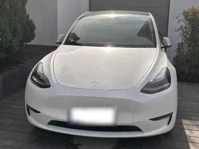 Gebraucht Tesla Model Y Long Range AWD 378 kW (514 PS) 2023 Weiß SUV