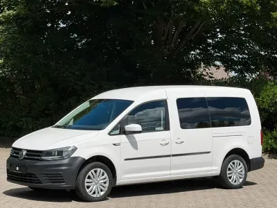 Gebraucht VW Caddy Maxi 110 PS (80 kW) 2018 Weiß Van / Kleinbus