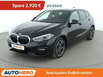 Gebraucht BMW 118 Sport Line 136 PS (100 kW) 2022 Schwarz Kleinwagen