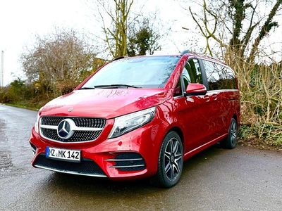 Usata Mercedes V250 AMG line 190 CV (139 kW) 2019 Rosso Monovolume