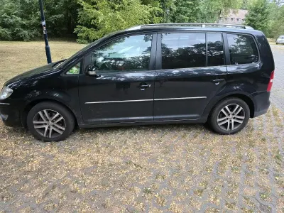 Gebraucht VW Touran 2007 Schwarz Van / Kleinbus