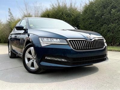 Gebraucht Skoda Superb Ambition 150 PS (110 kW) 2022 Blau Limousine