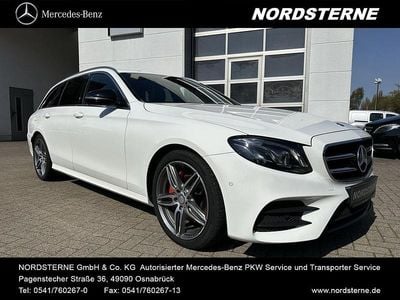Usata Mercedes E220 AMG 194 CV (142 kW) 2017 Bianco Station wagon