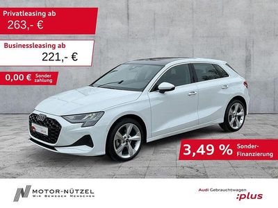 Gebraucht Audi A3 Advanced 116 PS (85 kW) 2025 Gletscherweiß metallic Limousine