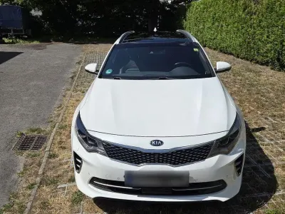 Gebraucht Kia Optima GT 245 PS (180 kW) 2017 Weiß Kombi