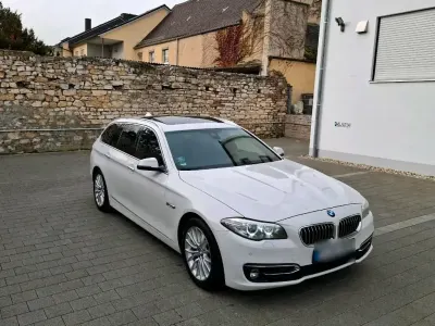 Gebraucht BMW 525 Luxury Line 218 PS (160 kW) 2015 Weiß Kombi