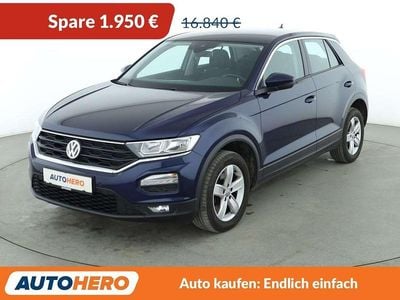 Gebraucht VW T-Roc 116 PS (85 kW) 2018 Blau SUV