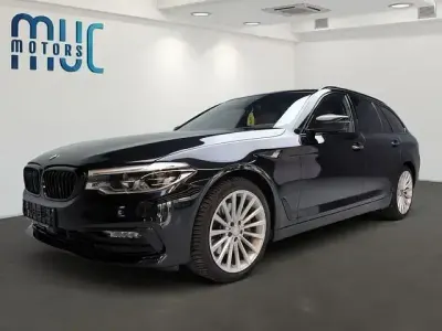 Gebraucht BMW 540 Sport Line 340 PS (250 kW) 2018 Black sapphire metallic Kombi
