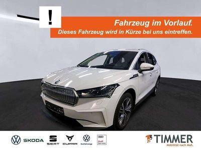 Gebraucht Skoda Enyaq iV Loft 194 kW (265 PS) 2023 Moon weiß perleffekt SUV