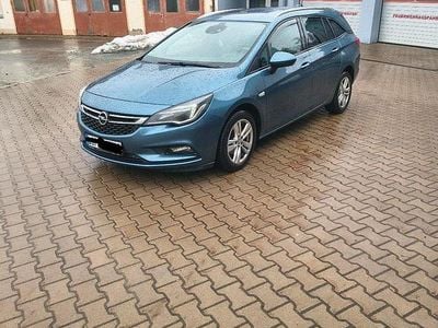 Gebraucht Opel Astra Business 110 PS (80 kW) 2017 Blau Kombi