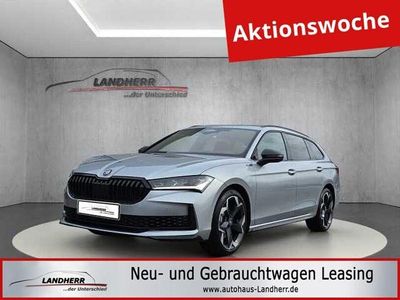 Nouă Skoda Superb SportLine 265 CP (194 kW) 2025 Argintiu Berlinǎ