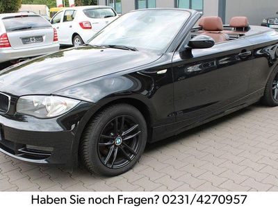Gebraucht BMW 118 Cabriolet Advantage 143 PS (105 kW) 2008 Schwarz Cabrio
