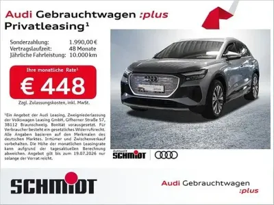 Gebraucht Audi Q4 e-tron S-Line 194 kW (265 PS) 2023 Geysirblau metallic SUV