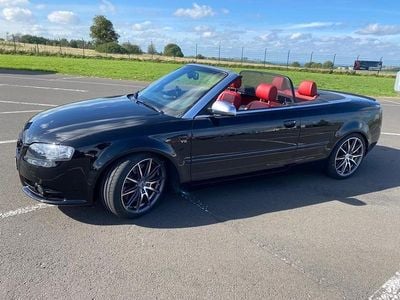 Usata Audi S4 Cabriolet S-Line 344 CV (253 kW) 2008 Nero Cabrio