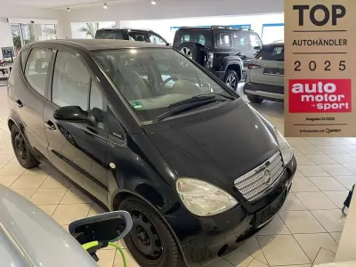 Gebraucht Mercedes A160 Elegance 102 PS (75 kW) 2000 Schwarz Kleinwagen