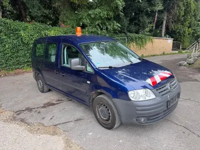 Gebraucht VW Caddy 105 PS (77 kW) 2008 Blau Van / Kleinbus