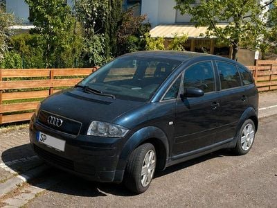 Second-hand Audi A2 75 CP (55 kW) 2000 Albastru Hatchback