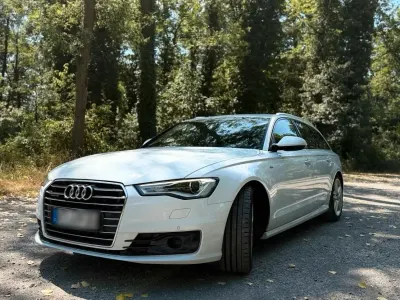Używany Audi A6 S-Line 218 KM (160 kW) 2015 Biały Kombi