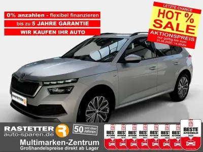 Gebraucht Skoda Kamiq Clever 150 PS (110 kW) 2021 Brilliantsilber metallic SUV