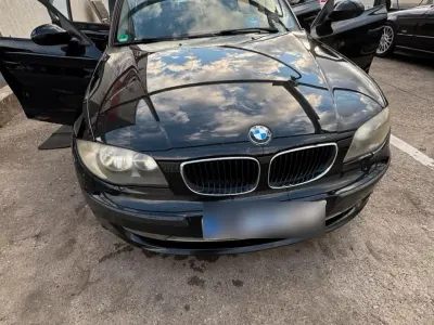 Gebraucht BMW 116 2007 Schwarz Kleinwagen